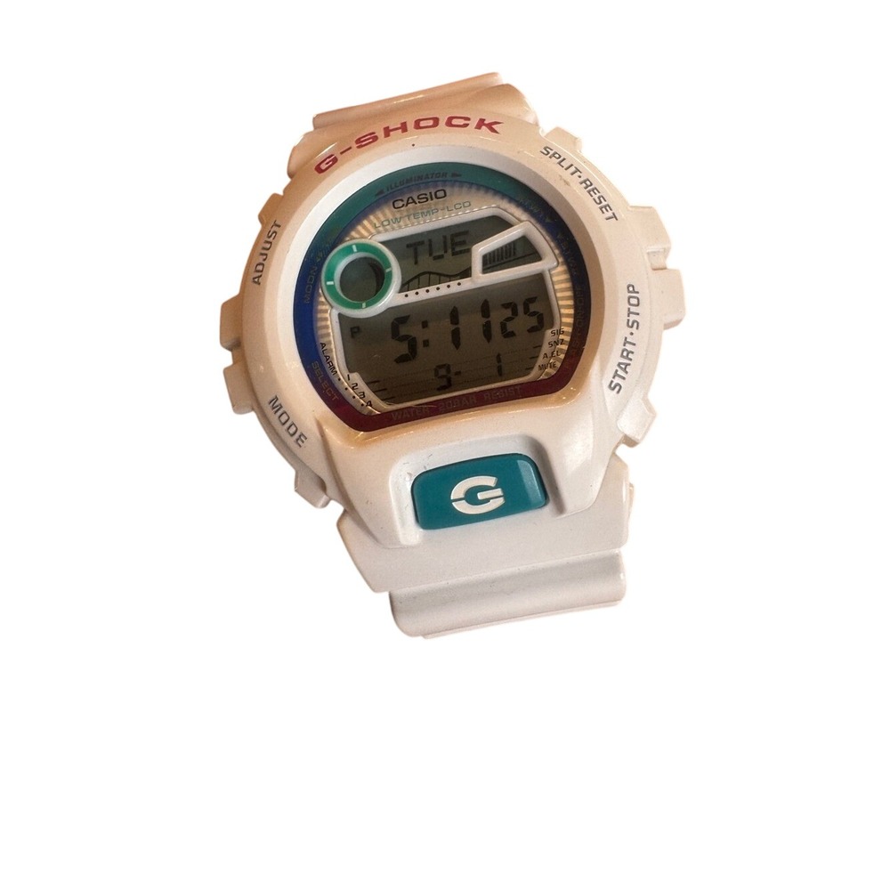 Casio G-Shock DW-6900CS-7 Crazy colors White Aqua Digital Watch 1289 Rare